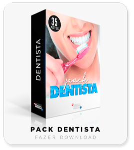 download pack dentista artes PSD social mídia