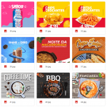 Packs Artes Prontas Pack Lanchonete e Restaurante, Download – 350 Artes Sociais Photoshop