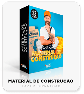 pack material de construção photoshop instagram e facebook